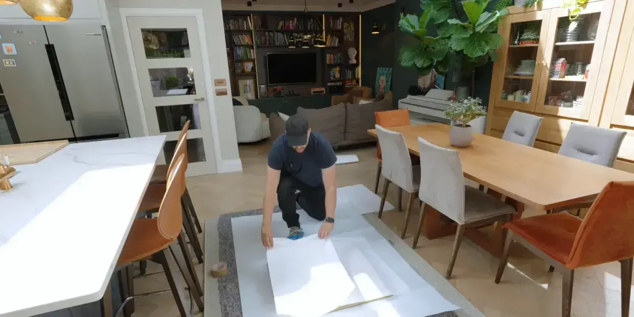 Packaging of the painting